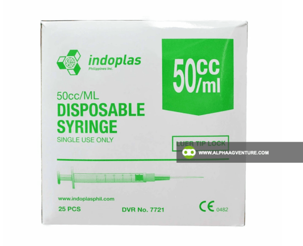 Buy Disposable 50CC Syringe from Alpha Agventure Farms