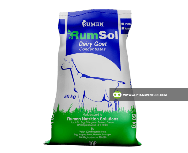 Buy Rumsol Dairy Goat Concentrates for Sale from Alpha Agventure Farms