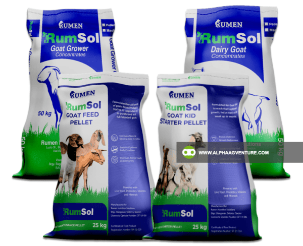 Buy Rumsol Goat Feeds for Sale from Alpha Agventure Farms