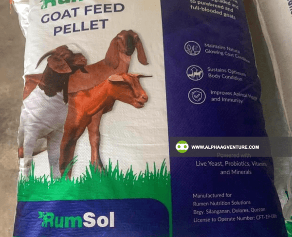 Buy Rumsol Goat Maintenance Feed Pellet for Sale from Alpha Agventure Farms