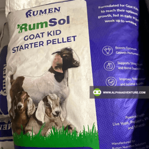 Buy Rumsol Goat Kid Starter Pellet for Sale from Alpha Agventure Farms